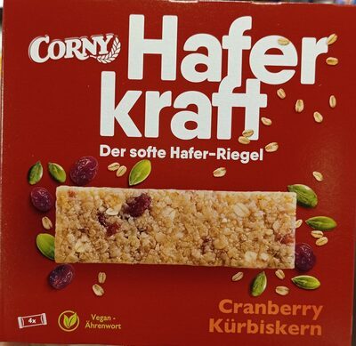 Corny Haferkraft Cranberry-Kürbiskern 4x35g