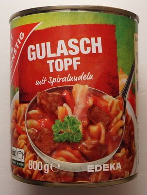 GUT&GÜNSTIG Schweinegulasch 800g