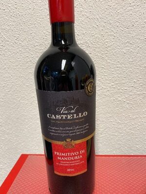 Via al Castello Primitivo di Manduria trocken 0,75l