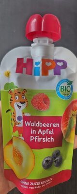 Bio Hipp Hippis Waldbeeren in Apfel-Pfirsich ab 1 Jahr 100g