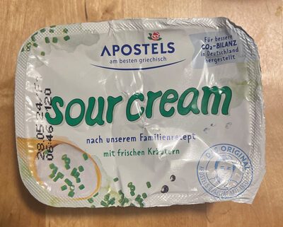 Apostel Sour Cream 200g