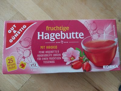 GUT&GÜNSTIG Hagebutte mit Hibiskus 25x3,5g