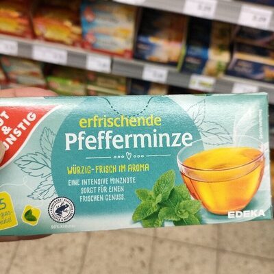 GUT&GÜNSTIG Pfefferminztee 25x2,25g