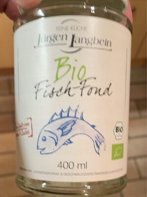 Bio Jürgen Langbein Fisch-Fond 400ml