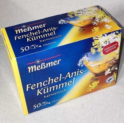 Meßmer Fenchel-Anis-Kümmel-Tee 50ST 100g