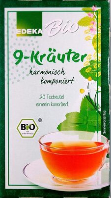 Bio EDEKA 9-Kräuter Tee 20x2g