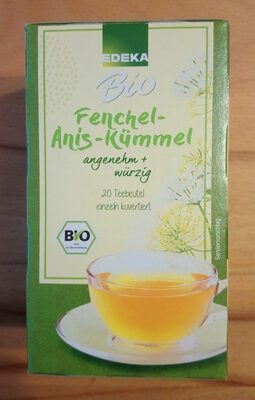 Bio EDEKA Fenchel-Anis-Kümmel Tee 20x2g