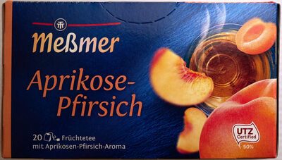 Meßmer Aprikose-Pfirsich Tee 20ST 55g