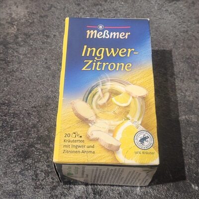 Meßmer Ingwer-Zitrone Tee 20ST 40g