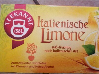 Teekanne Italienische Limone 20ST 50g