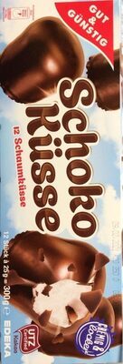 GUT&GÜNSTIG Schoko Küsse 300g