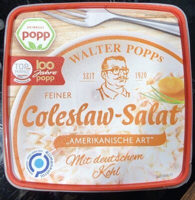 Popp Cole Slaw Salat 400g