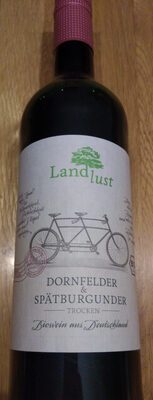 Bio Landlust Dornfelder Spätburgunder QW trocken 0,75l
