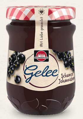 Schwartau Gelee Schwarze Johannisbeere 200g