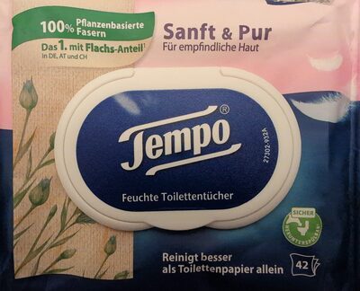 Tempo Feuchtes Toilettenpapier Sanft&Pur 42BL