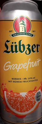 Lübzer Grapefruit 24x0,5l DPG