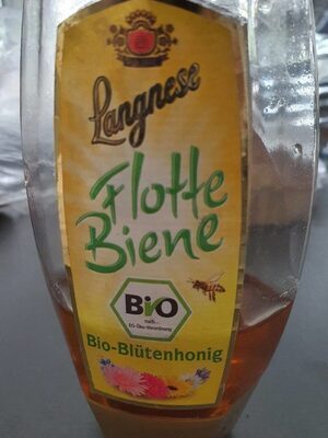 Bio Langnese Flotte Biene Blütenhonig flüssig 250g