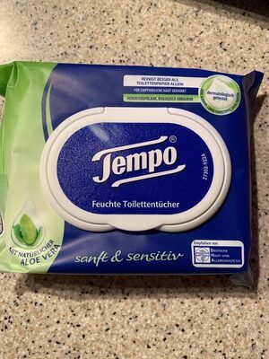 Tempo Sanft&Sensitive feuchtes Toilettenpapier Aloe Vera 42ST