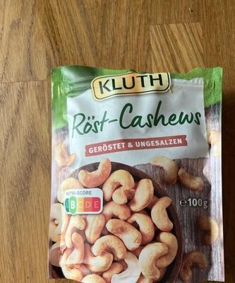 Kluth Cashewkerne geröstet ohne Salz 100g