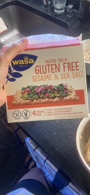 Wasa Sesame&Seasalt gluten- und laktosefrei 240g