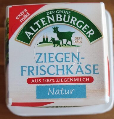 Der Grüne Altenburger Ziegen-Frischkäse Natur Pyramide 50% Rahmstufe 150g