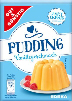 GUT&GÜNSTIG Puddingpulver Vanille-Geschmack 5ST für 2,5l