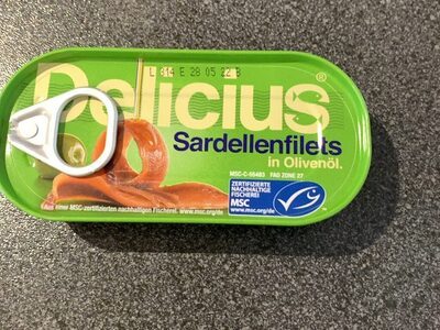 Delicius Sardellenfilets in Olivenöl 46g