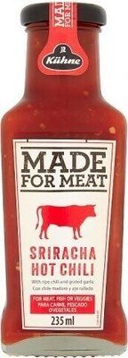 Kühne Würzsauce Made for Meat Sriracha Hot Chili 235ml
