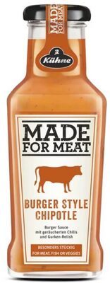 Kühne Würzsauce Made for Meat Chipotle Burger Style 235ml