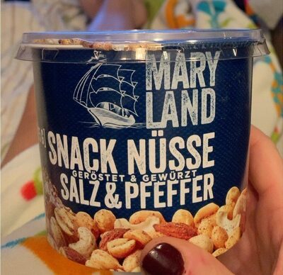 Maryland Snack Nüsse Salz-Pfeffer 275g