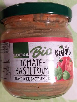 Bio EDEKA My Veggie Veganer Brotaufstrich Tomate Basilikum 180g