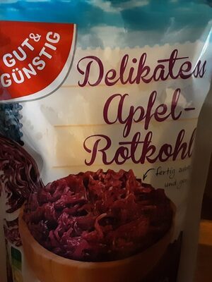 GUT&GÜNSTIG Apfelrotkohl 400g