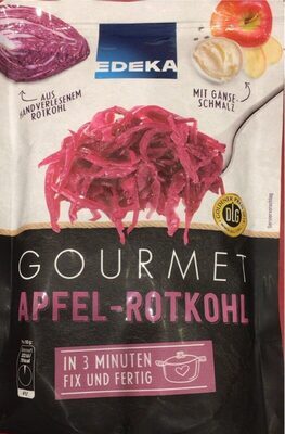 EDEKA Herzstücke Gourmet Apfelrotkohl mit Gänseschmalz 400g