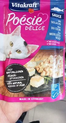 MSC Vitakraft Poesie Delice Seelachs in Sauce 85g