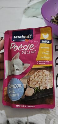 Vitakraft Poesie Delice Junior Huhn in Sauce 85g