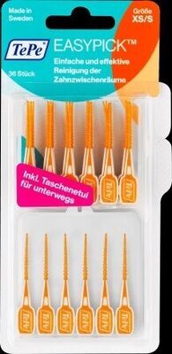 TePe EasyPick Interdentalbrush XS/S orange 36ST