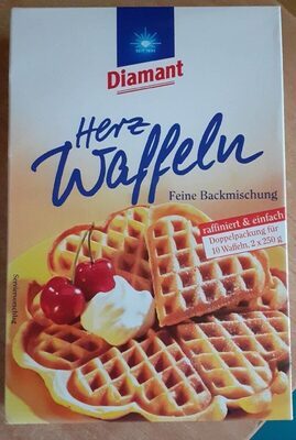 Diamant Herz-Waffeln 500g