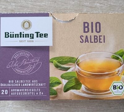 Bio Bünting Tee Salbei 20ST 40g