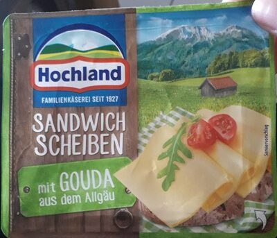 Hochland Sandwich Scheiben Gouda 45% Vollfettstufe 150g