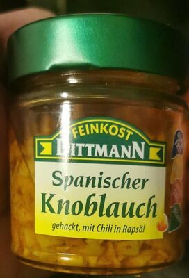 Feinkost Dittmann Knoblauch gehackt Chili 130g