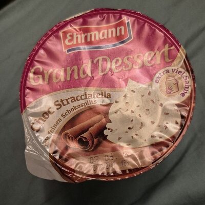 Ehrmann Grand Dessert Choc Stracciatella 190g