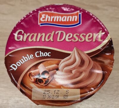 Ehrmann Grand Dessert Double Choc 190g