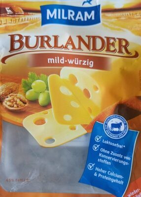 Milram Burlander Scheiben 45% Vollfettstufe 150g
