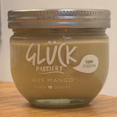 Glück Passiert Fruchtaufstrich Mango 230g