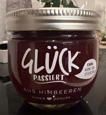 Glück Passiert Fruchtaufstrich Himbeere 230g