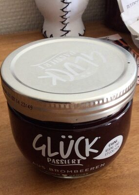 Glück Passiert Fruchtaufstrich Brombeere 230g
