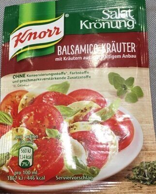Knorr Salatkrönung Balsamico-Kräuter für 450ml 55g