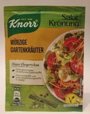 Knorr Salatkrönung trocken Gartenkräuter für 450ml 40g