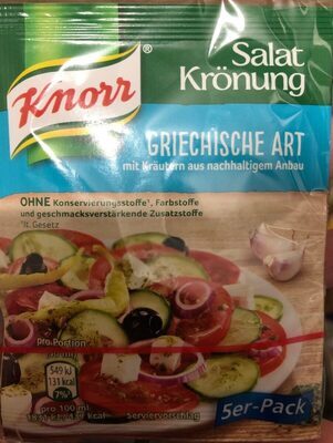 Knorr Salatkrönung trocken Griechische Art für 450ml 45g