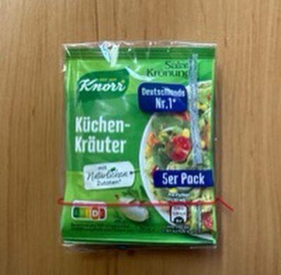 Knorr Salatkrönung trocken Küchenkräuter für 450ml 40g